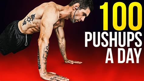 How many push-ups a day? There is no calisthenics workout plan with no push-ups. If you are a beginner you should start with a smaller number, such as 10 or 20 push-ups. Over time, you can gradually increase the number of repetitions, when you become comfortable and make noticeable improvements in your strength.